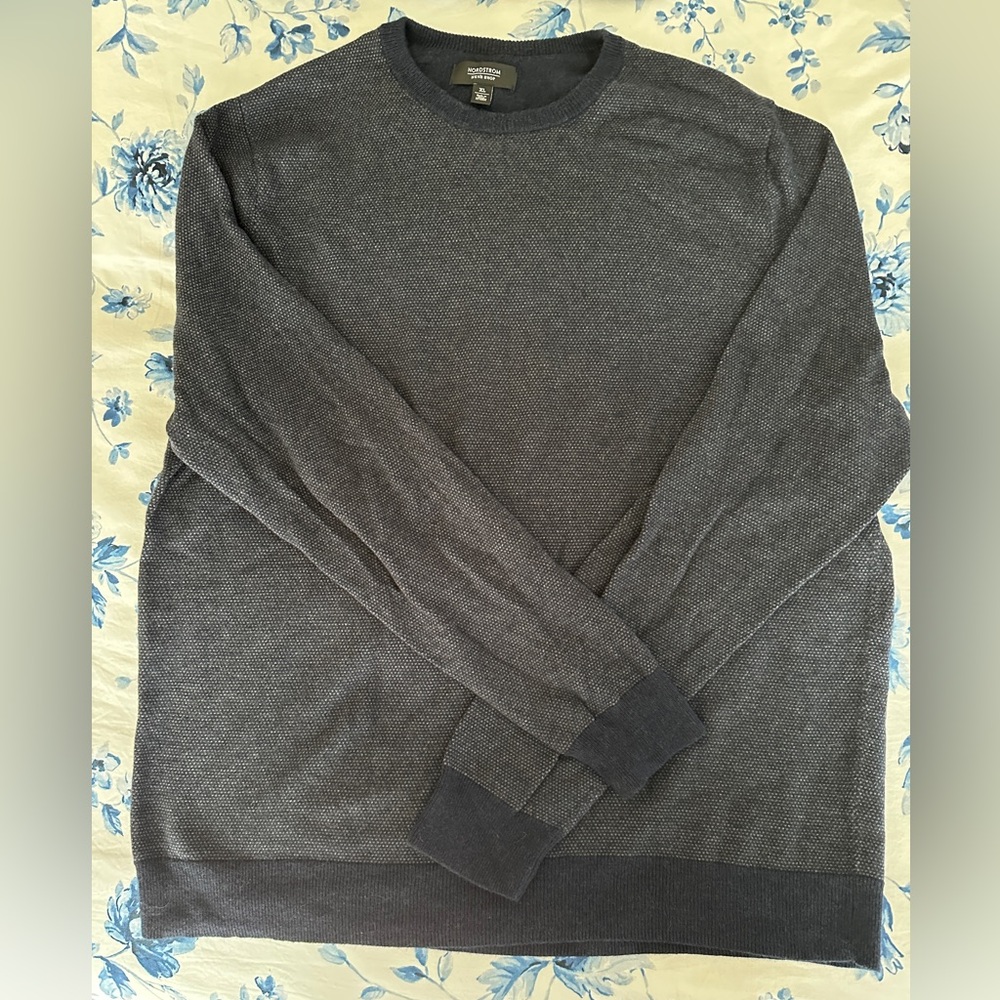 Nordstrom Men’s Crewneck Sweater - Navy